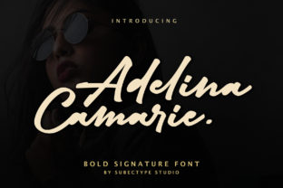 Adelina Camarie: The Bold Script Typeface for Modern Web Design