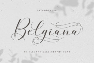 Belgiana: A Premium Script Typeface for Modern Campaign Design
