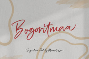 Bogoritmaa: The Modern Signature Typeface for Dynamic Campaigns
