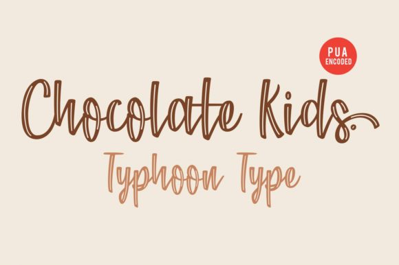 Chocolate Kids: A Whimsical Script Font for Editorial Design