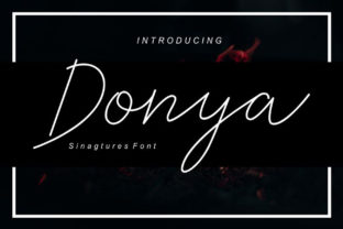 Donya: The Handwritten Typeface That Makes Campaigns Pop