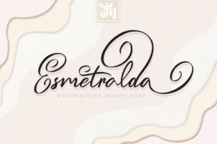 Esmetralda: A Romantic Handwritten Typeface for Editorial Design