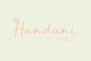 Handani: The Handwritten Typeface for Scroll-Stopping Social Content
