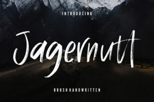 Jagernutt: The Authentic Script Typeface for Your Brand