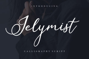 Jelymist: A Modern Script Typeface for Editorial Design