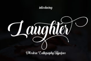 Laughter: The Script Typeface That Elevates Editorial Design