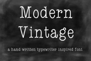 Modern Vintage: The Perfect Typeface for Editorial Design