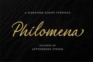 Philomena: A Playful Typeface for Modern Web Design
