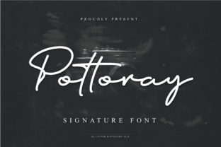 Pottoray: The Modern Script Font for Contemporary Brand Identity