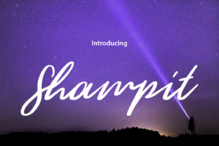 Shampit: The Script Font That Elevates Digital Brand Identity