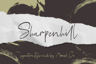 Sharpenhill: The Signature Typeface That Elevates Your Brand Identity