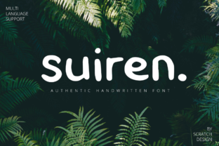 Suiren: The Handwritten Typeface for Modern Web Design