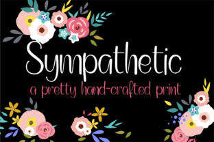 Sympathetic: A Delicate Hand-Crafted Typeface for Modern Branding