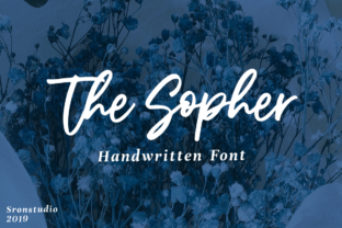 The Sopher: A Modern Script Font for Elevated Web Design