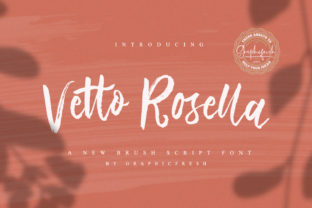 Vetto Rosella: A Sweet Script Typeface for Authentic Branding